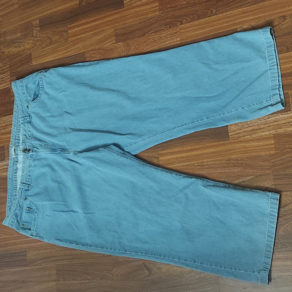 Woman Within Wide Leg Jeans